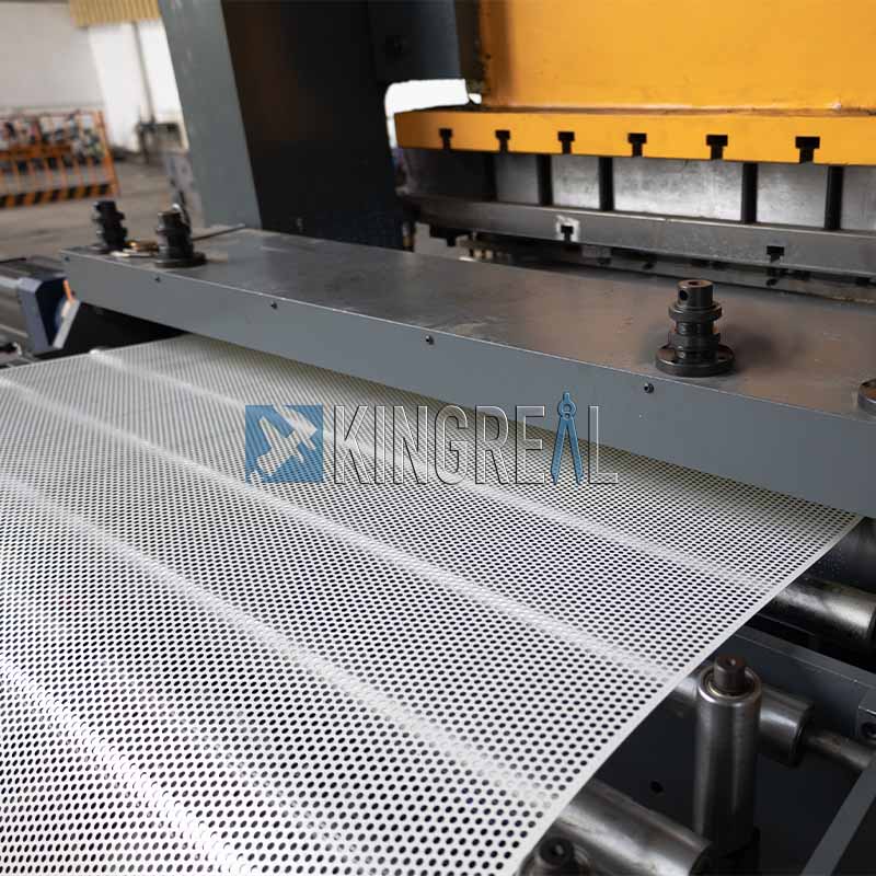 How to daily maintain metal perforated machine?