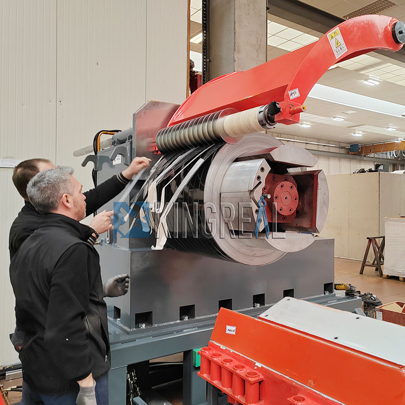 Installation Service --Steel Coil Slitting Line in Italy