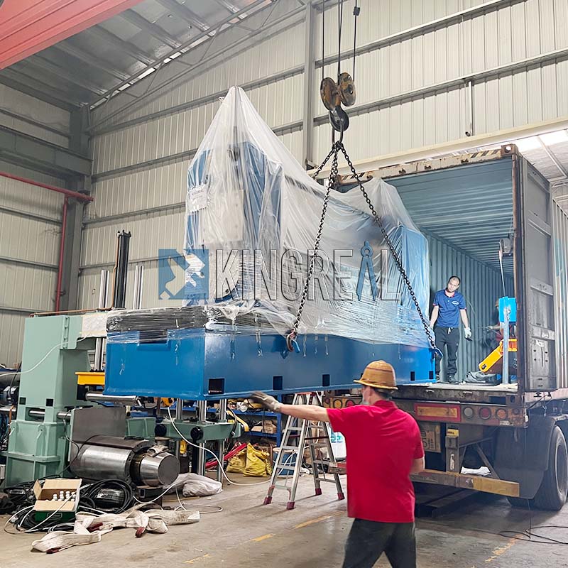 Aluminium Slitting Machine Shipped to Russia