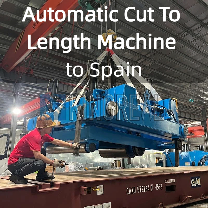 Automatic Cut To Length Machine to Spain