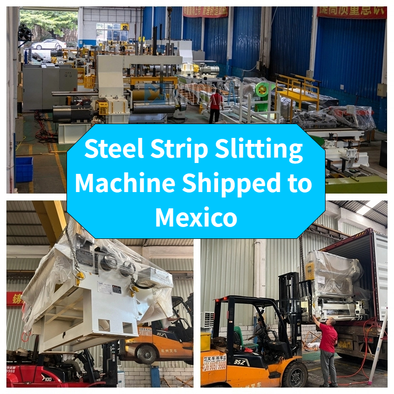 Steel Strip Slitting Machine Shipped to Mexico