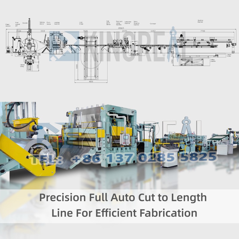Precision Full Auto Cut to Length Line For Efficient Fabrication
