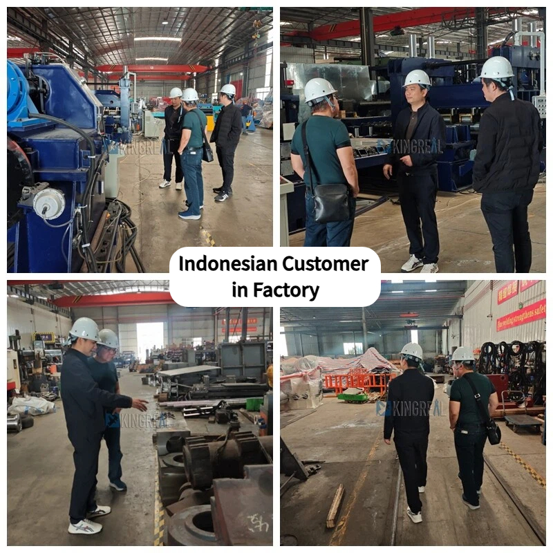 Indonesian Customer Visit: Heavy Gauge Cut To Length Line