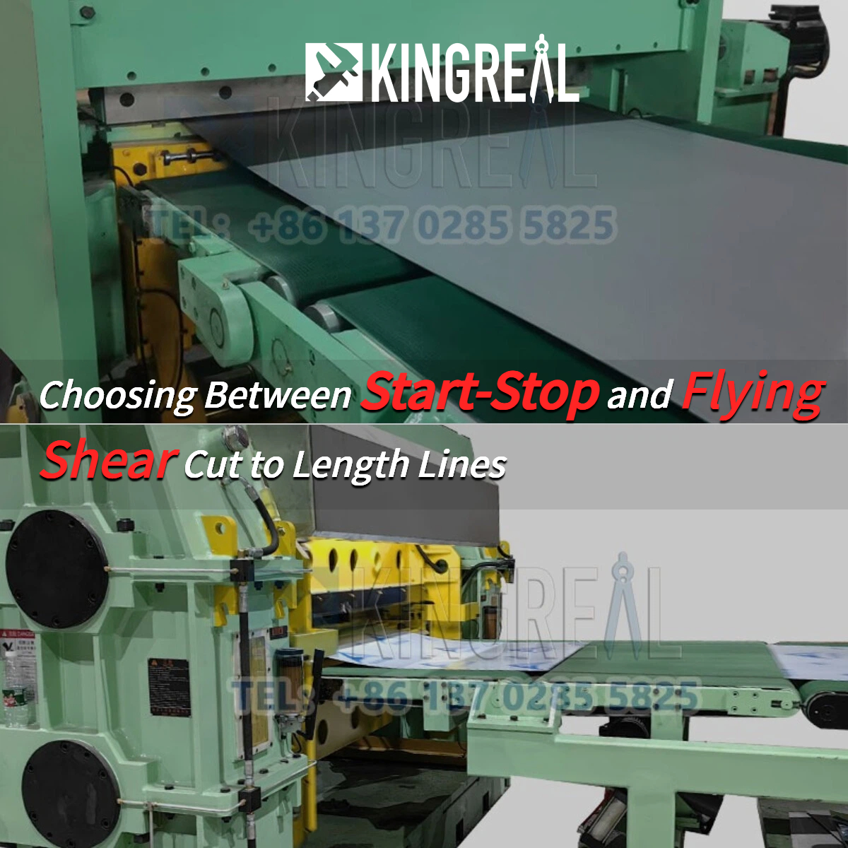 Choosing Between Start-Stop and Flying Shear Cut to Length Lines