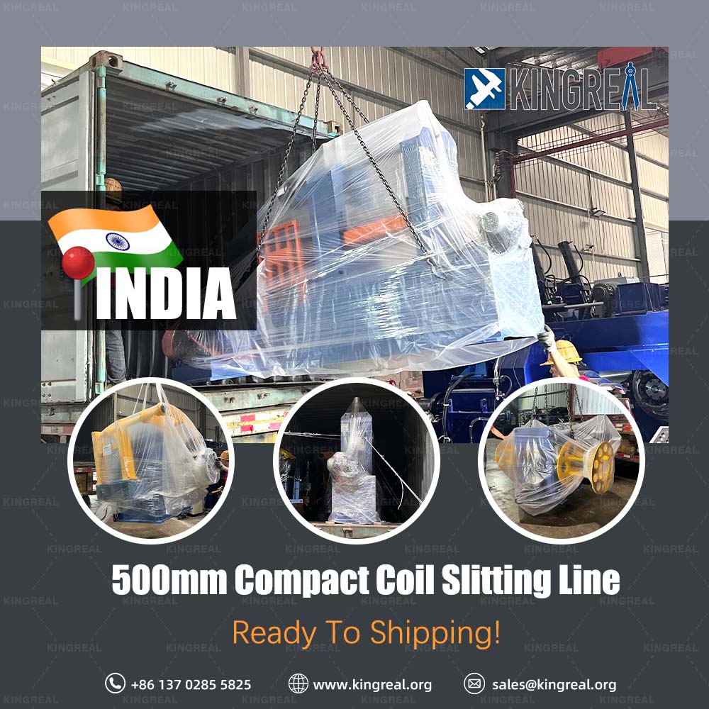Fully Automatic Metal Slitting Machine to India