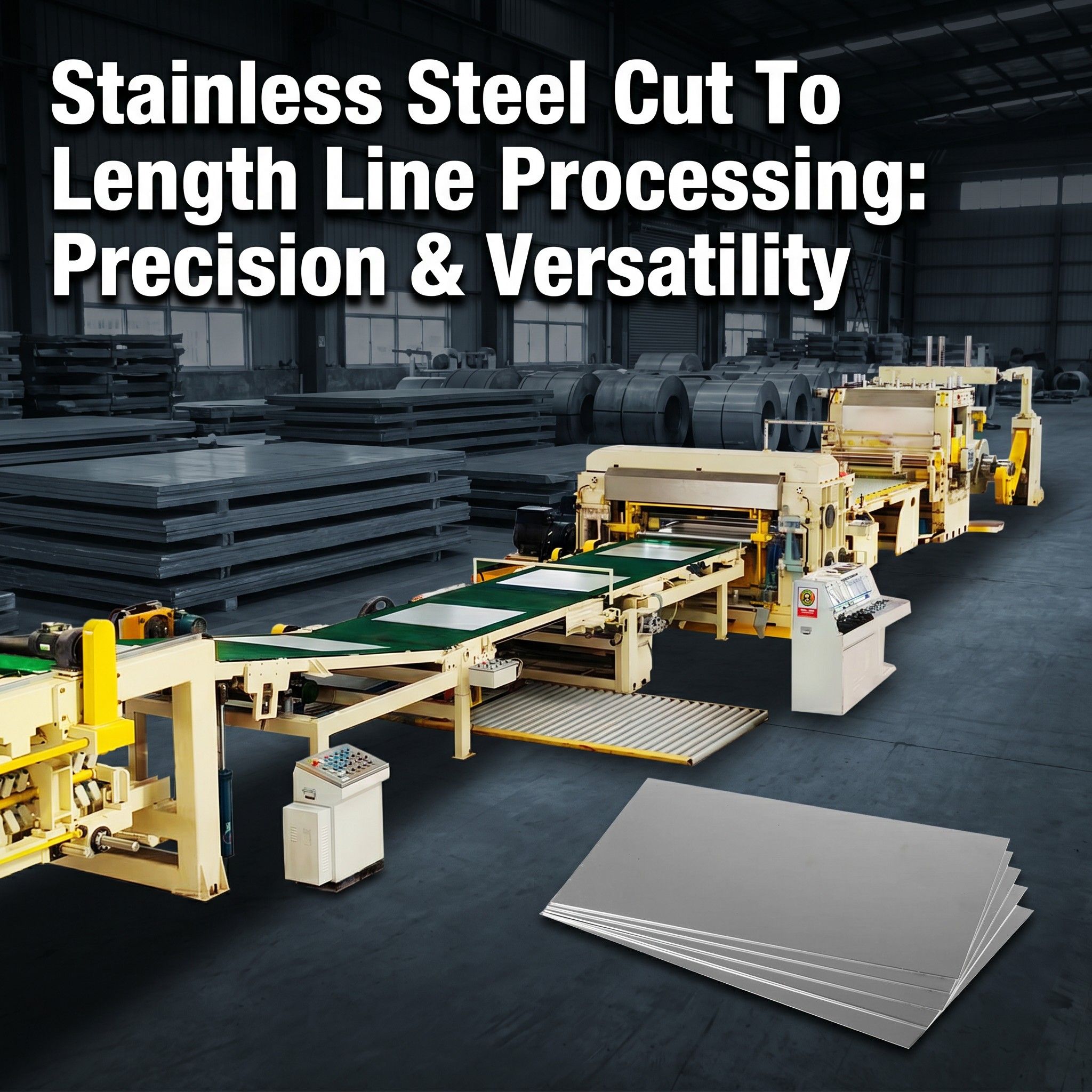 Stainless Steel Cut To Length Line Processing: Precision & Versatility