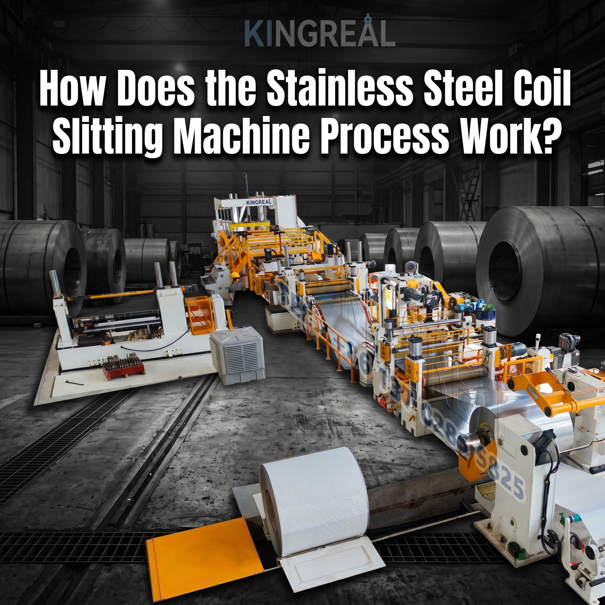 How Does the Stainless Steel Coil Slitting Machine Process Work?
