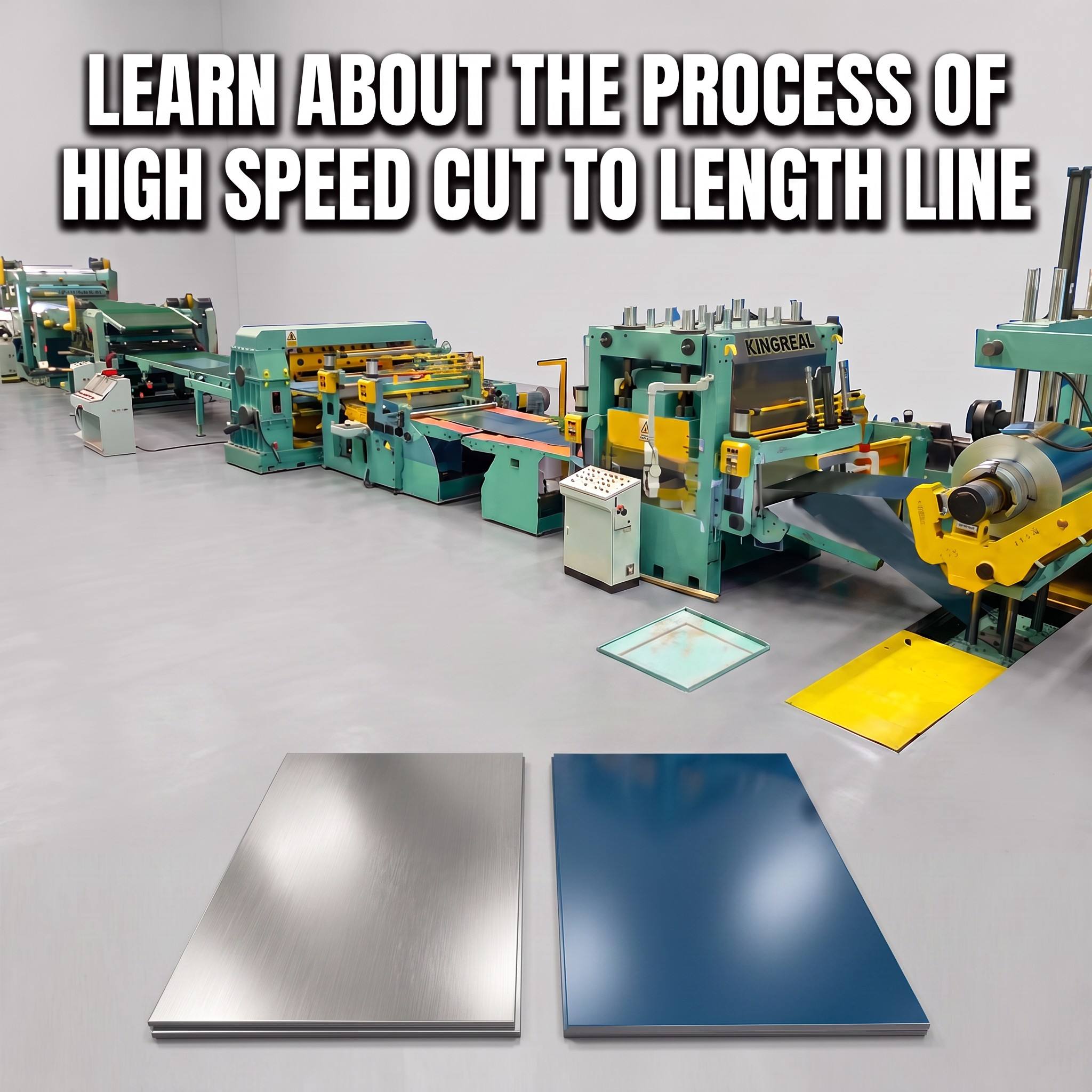 Learn About the Process of High Speed Cut To Length Line
