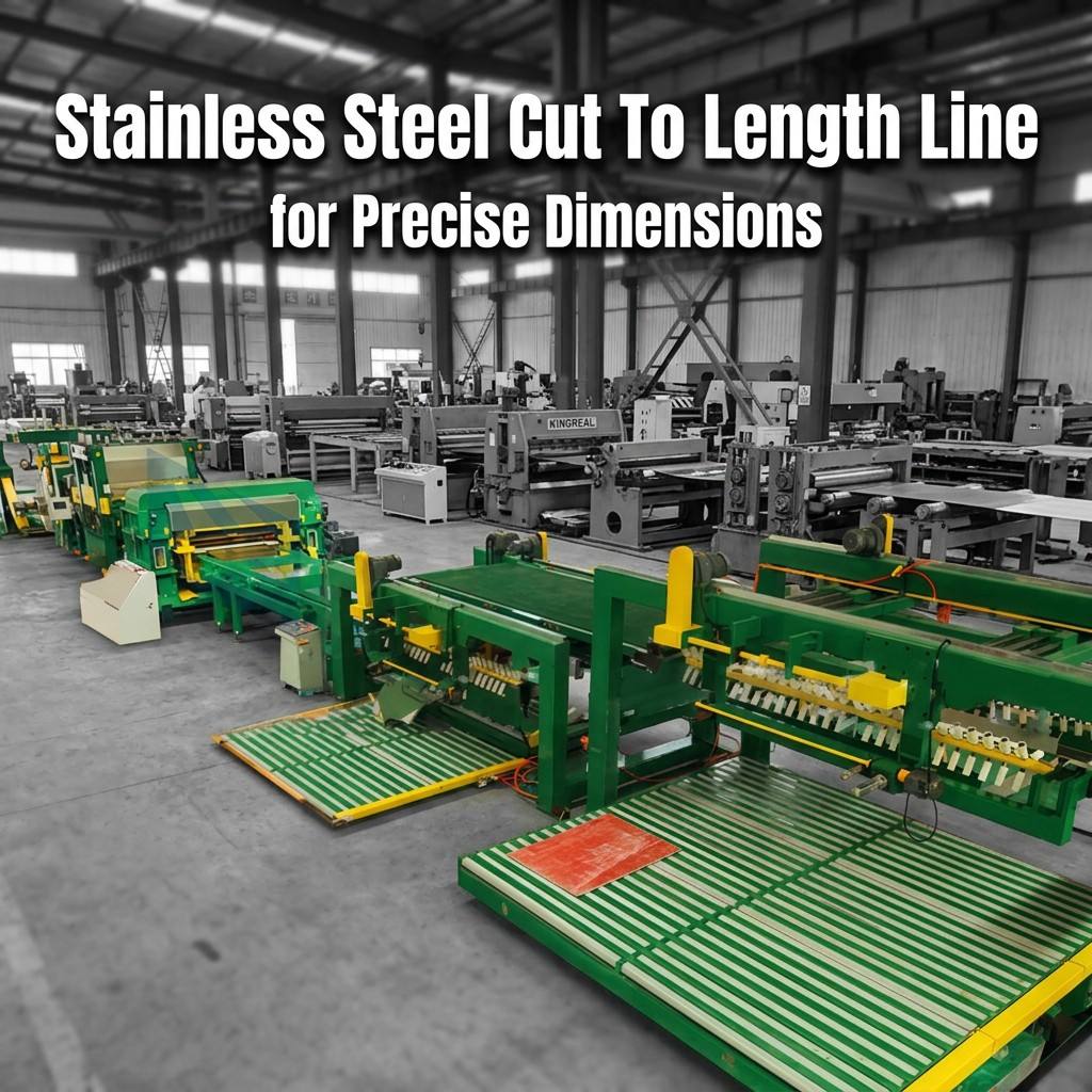 Stainless Steel Cut To Length Line for Precise Dimensions