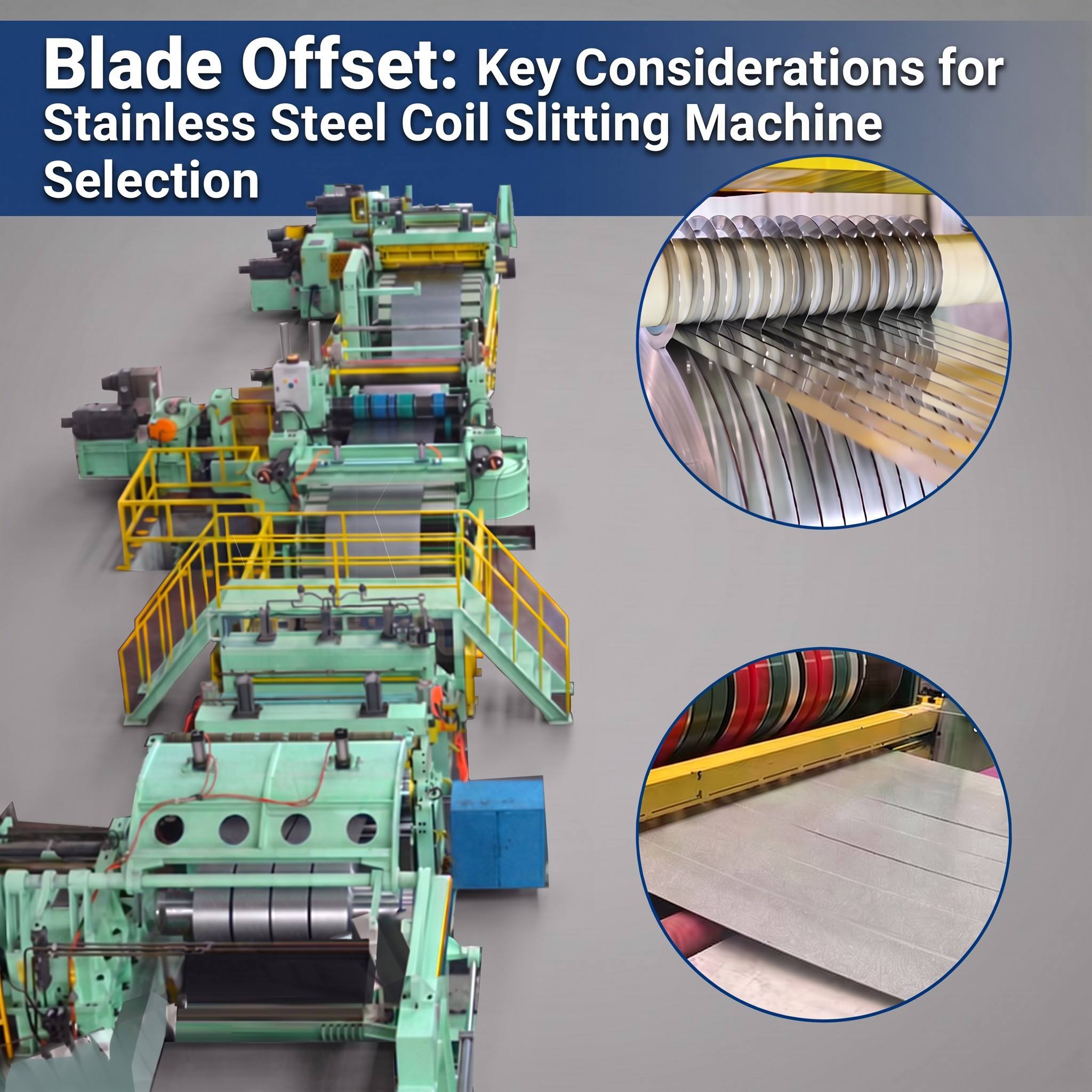 Blade Offset: Key Considerations for Stainless Steel Coil Slitting Machine Selection