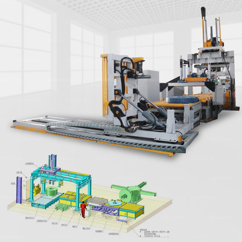 Automatic Steel Coil Package Line