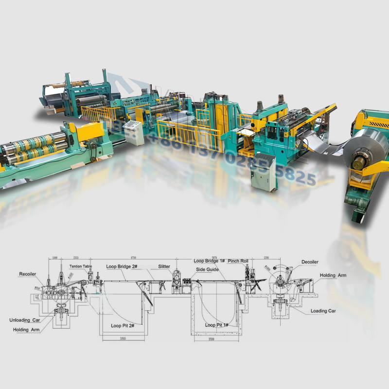 Belt Tension Coil Slitting Machine