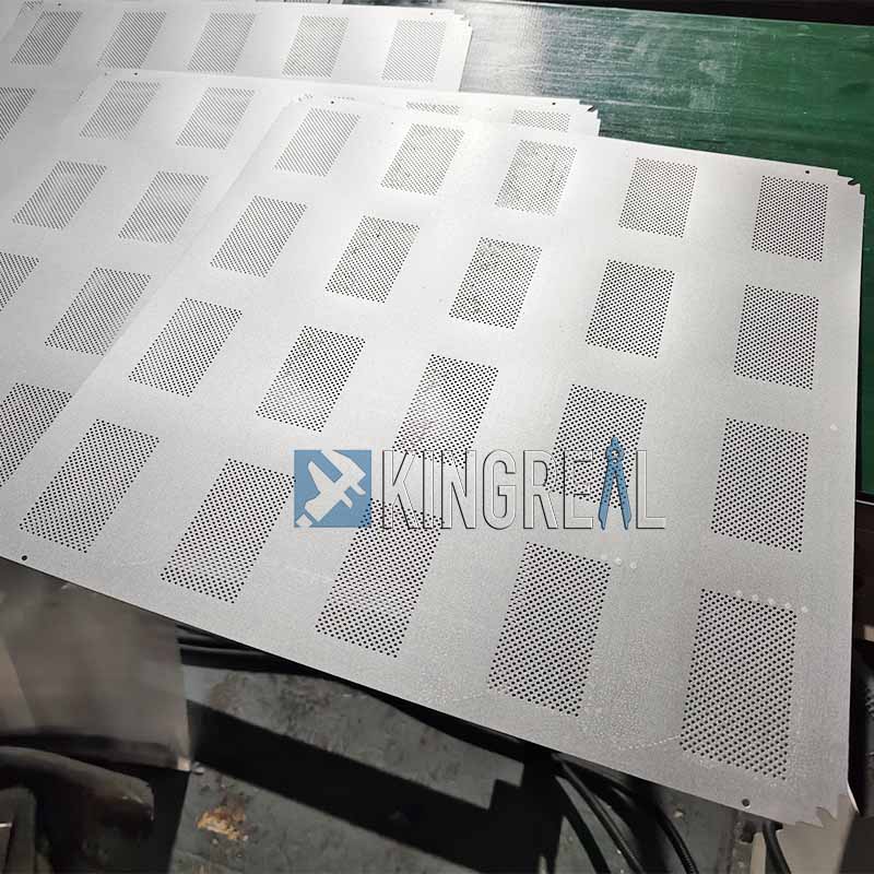 metal perforated machine