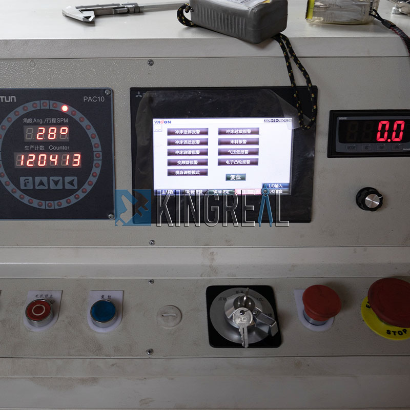 sheet metal perforation machine line