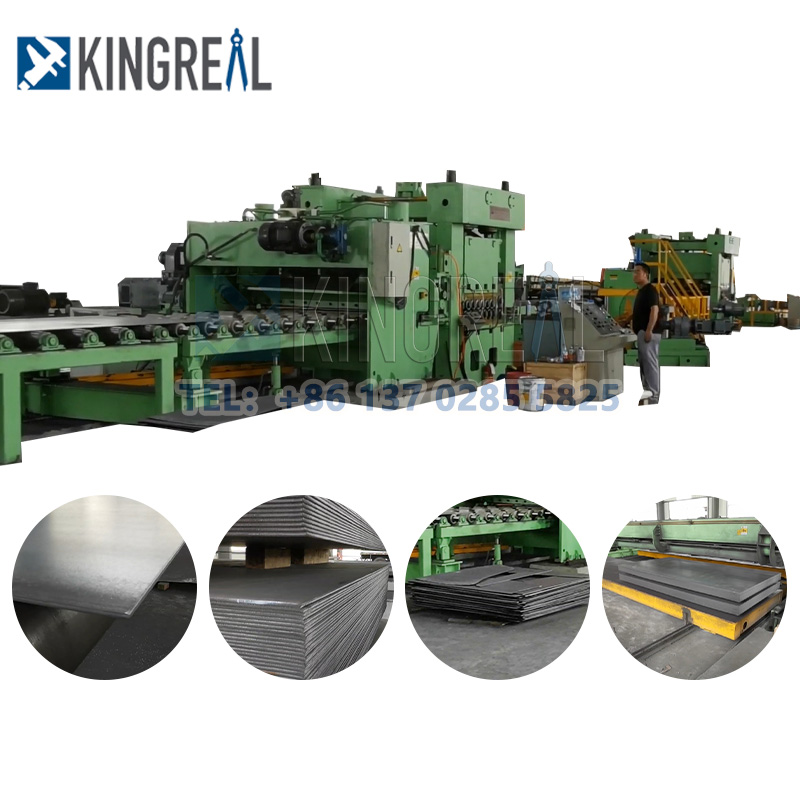 heavy gauge cut to length line machine