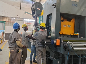 metal sheet perforated machine