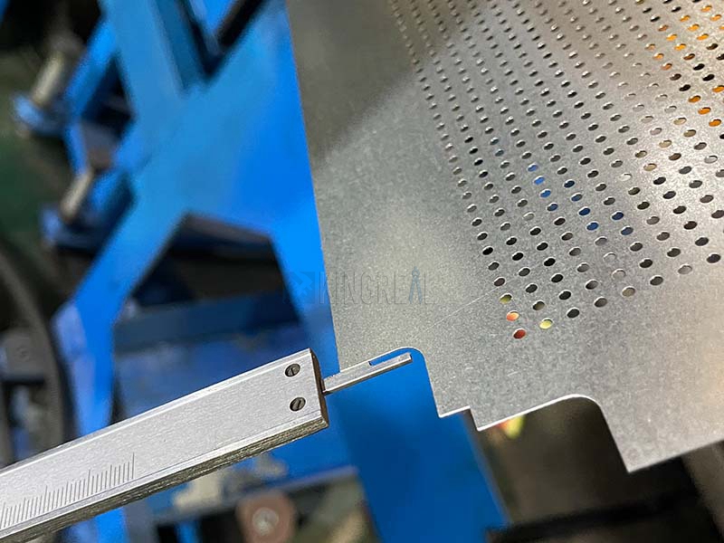 perforated metal machine