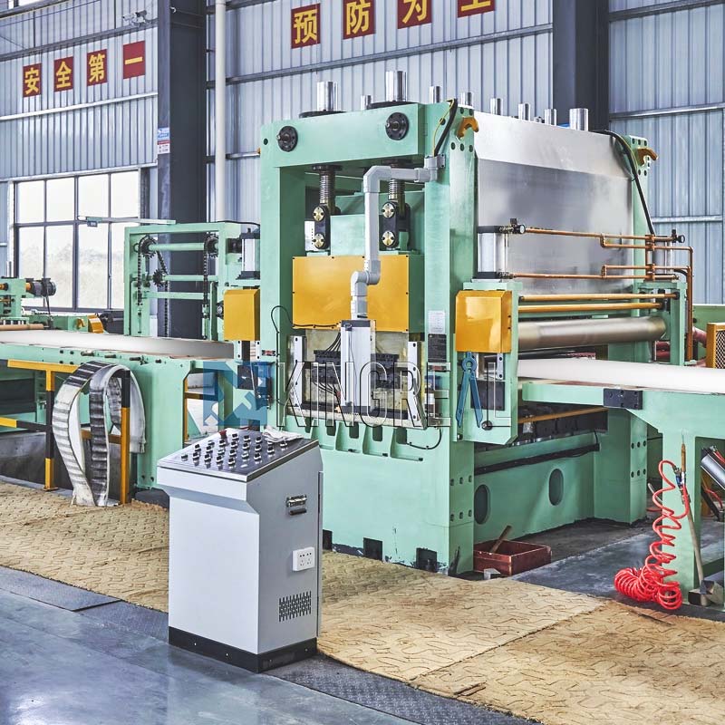 steel cut to length line