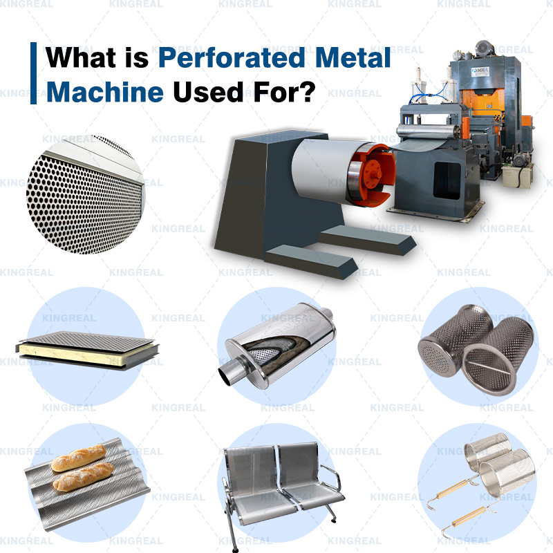 metal sheet perforated machine