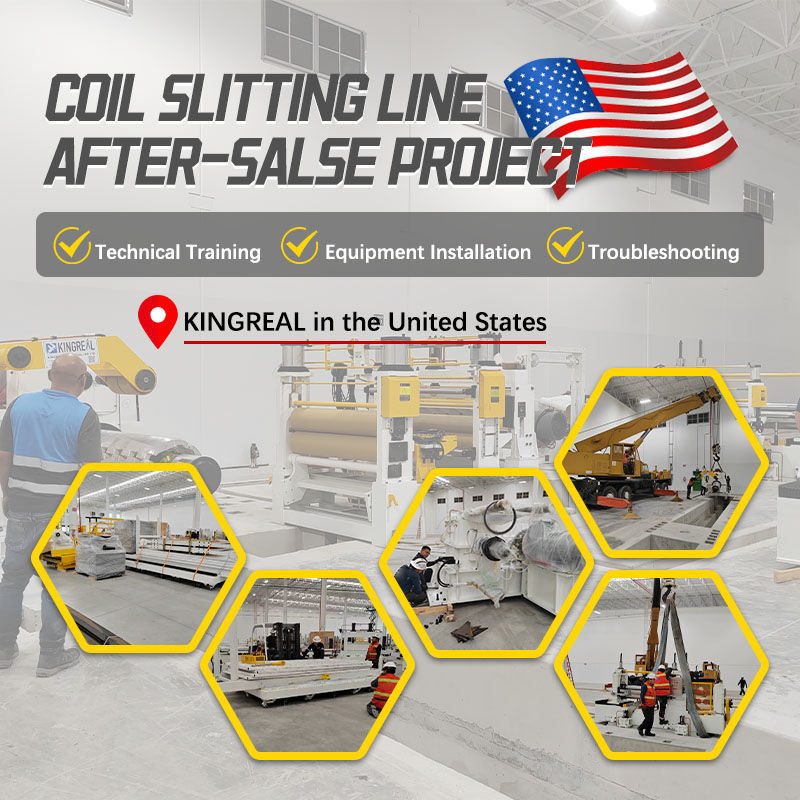 coil longitudinal cutting line