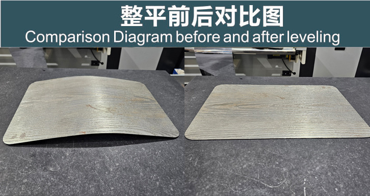 sheet metal leveling machine