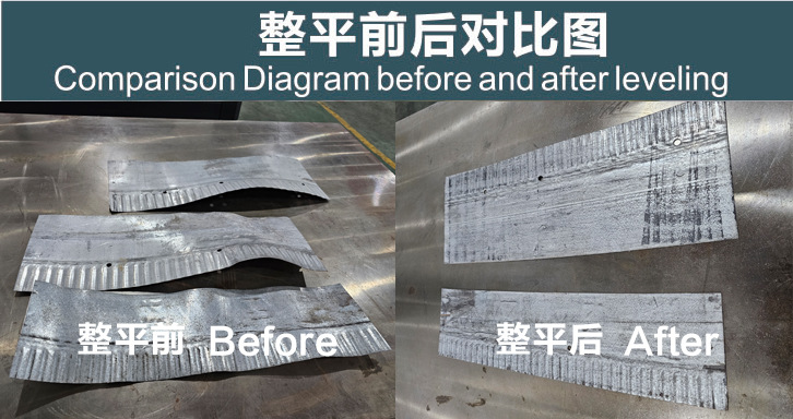 sheet metal leveling machine
