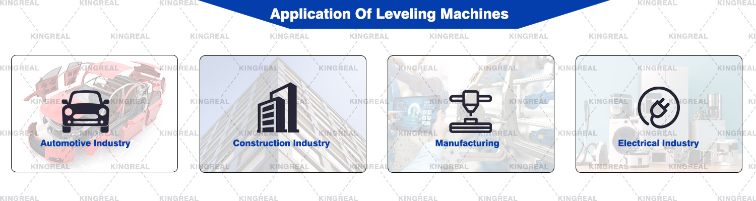 metal plate leveling machine