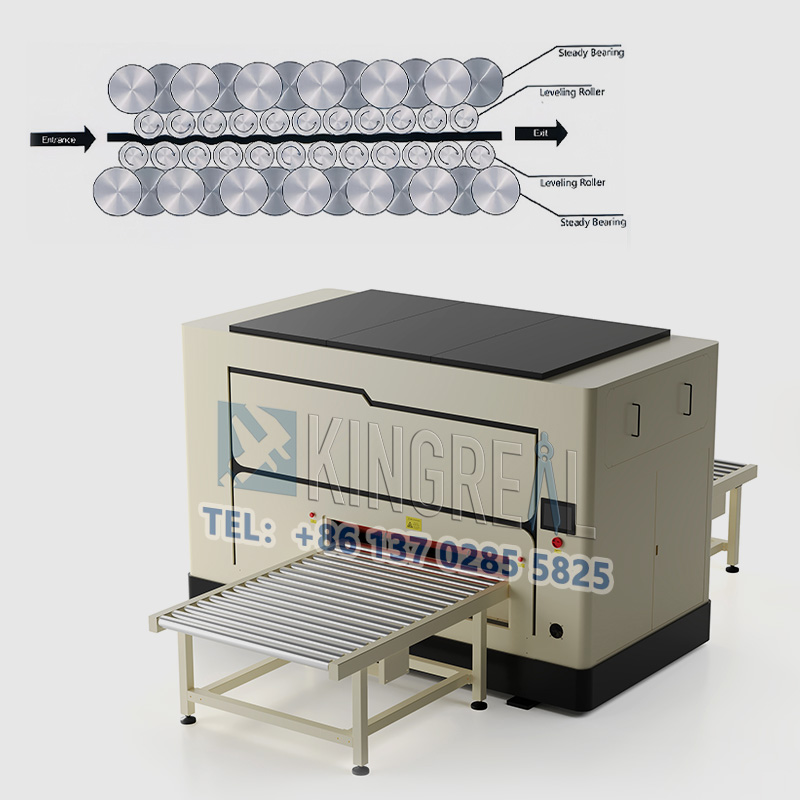 metal plate leveling machine-2