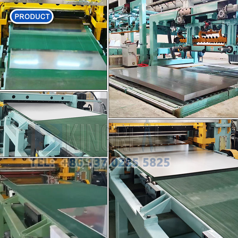 stainless steel cut to length line