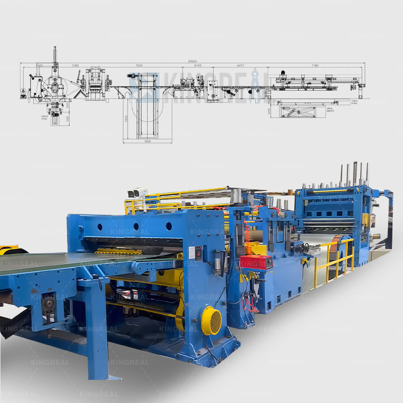 stop to shearing cut to length line
