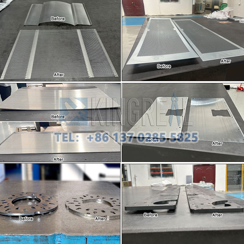 metal plate leveling machine
