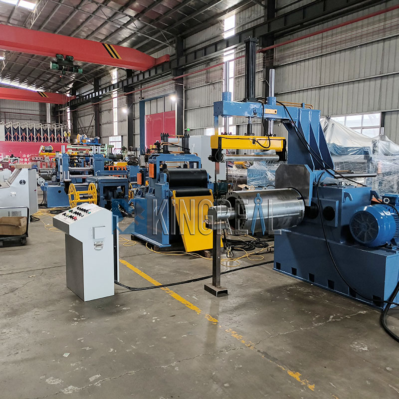 India Automatic Metal Slitting Machine project photo