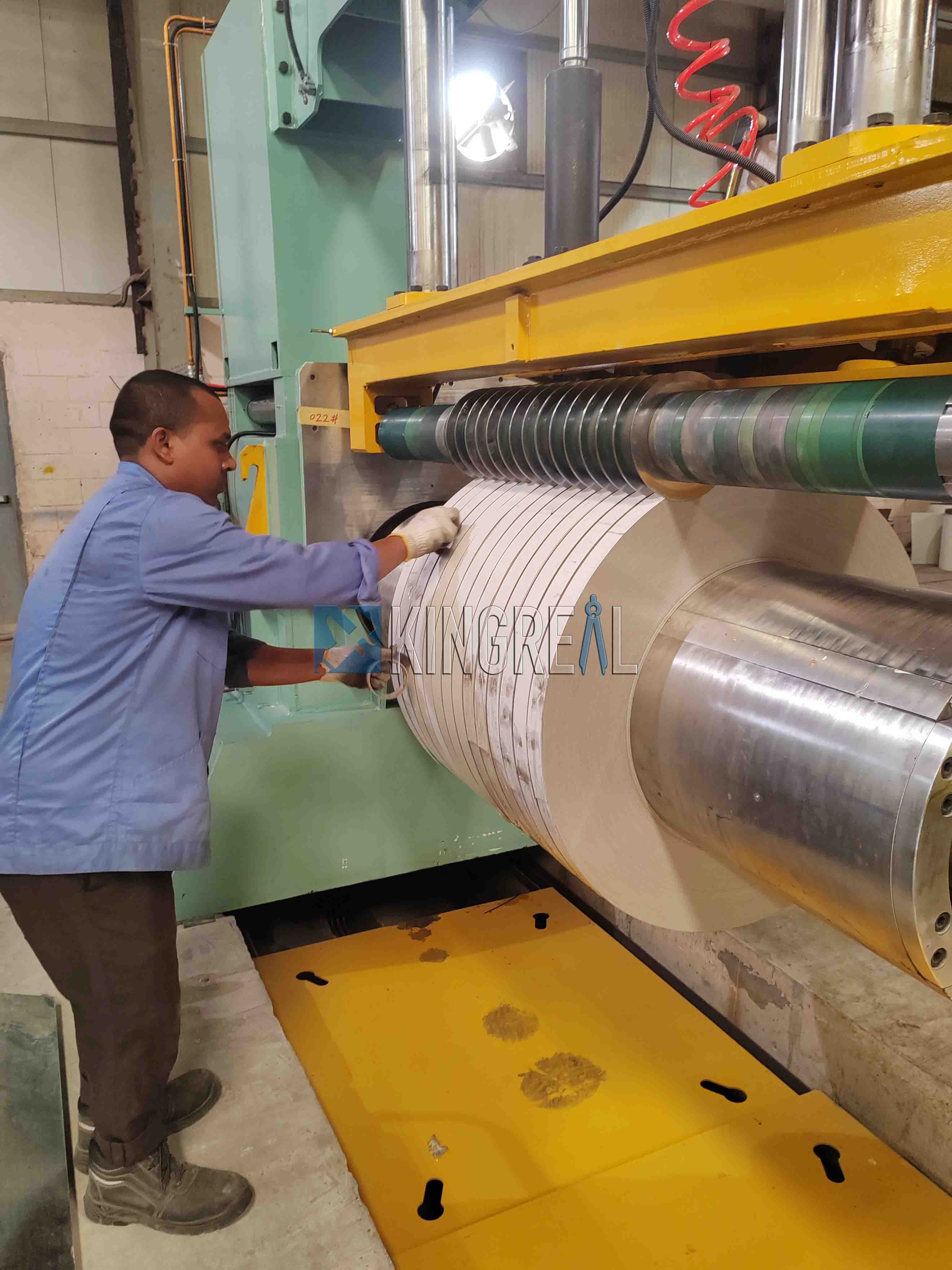 Saudi Arabia High Speed Slitting Line project photo