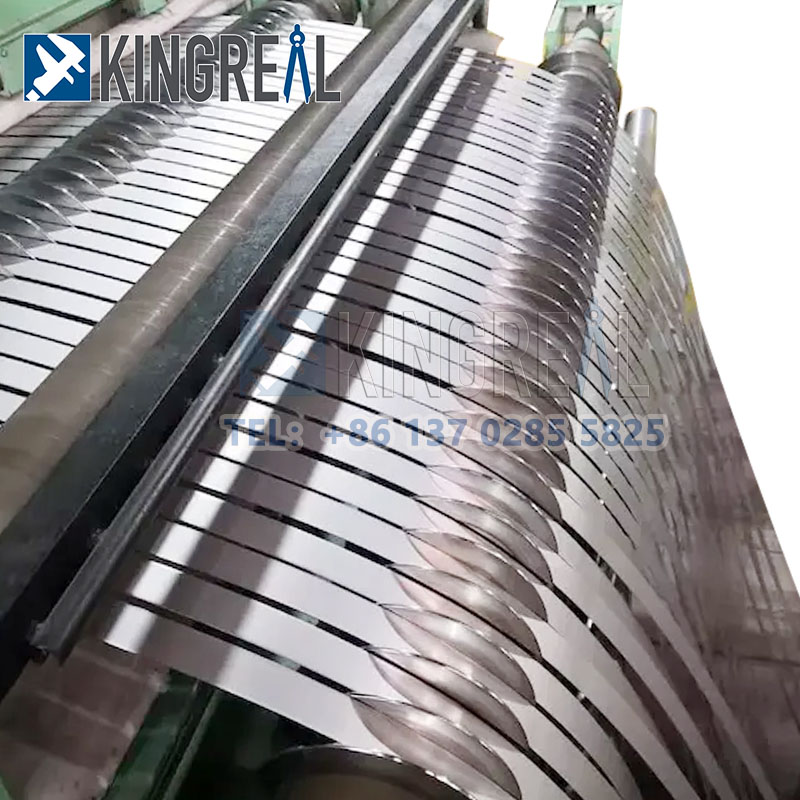 metal coil slitting machine
