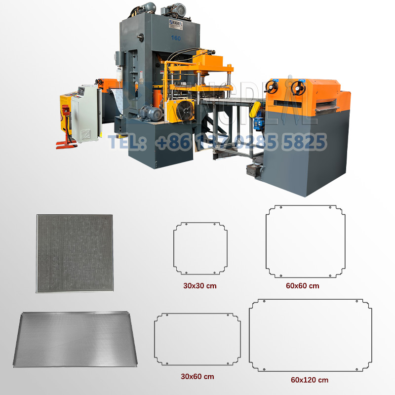 Metal Ceiling Tile Perforation Line