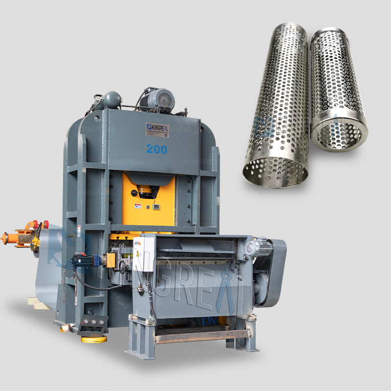 Metal Filter Perforated Making Machine