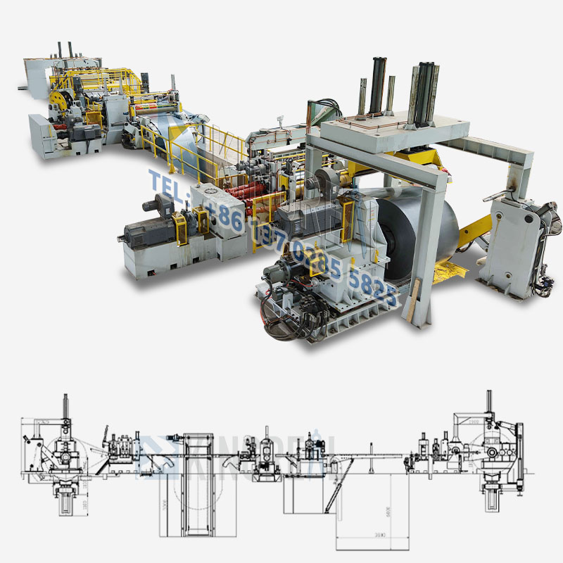 Slitter rewinding machine For Stainless Steel