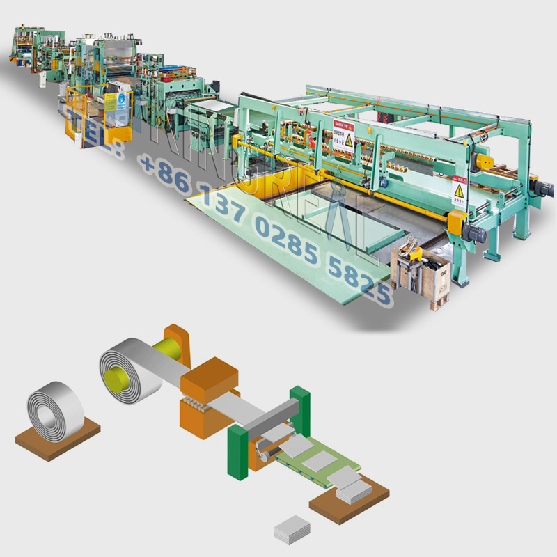 Stop To Shearing Cut To Length Line