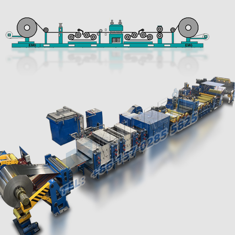 Stretch Levelling Cut To Length Line